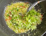 मंचूरीयन फ़्राइड राइस (manchurian fried rice recipe in Hindi) रेसिपी चरण 3 फोटो