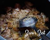 A picture of step 3 of Balti Gosht.
