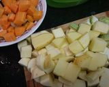 Foto do passo 1 de Karê de batata doce