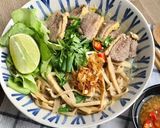 Hình bước làm 7 của món Gỏi vịt bắp cải & cháo vịt