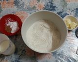 Foto del paso 1 de la receta: Torta frita de manteca y canela