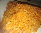 A picture of step 2 of Moong daal (namkeen).