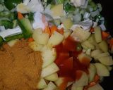A picture of step 3 of #MixVeg.