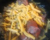 A picture of step 4 of Weenees and Sauerkraut.