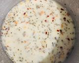 A picture of step 2 of Dragon potatoes with carrots and capsicum.