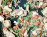 A picture of step 6 of Chicken chilli sauce.