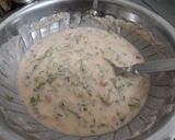 A picture of step 2 of Peanut fritters.
