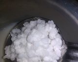 A picture of step 3 of Sago kheer.