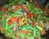 Foto langkah ke 8 dari resep Oseng atiampela buncis kecap.