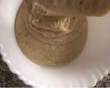 A picture of step 4 of Dahi baray (Mash ki dal ke).