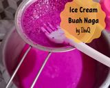 Foto langkah ke 3 dari resep Ice Cream Buah Naga.