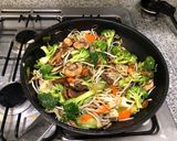 Foto del paso 3 de la receta: Tepanyaki verduras con Res y Pollo