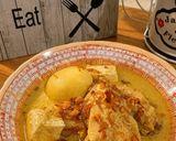 Foto langkah ke 4 dari resep Kari Ayam Telur Tahu Bumbu Sederhana.