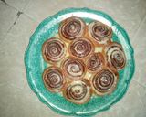 A picture of step 8 of Cinnamon roll.