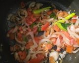 A picture of step 1 of Fenugreek seeds khichdi.