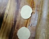 A picture of step 3 of Pani puri(golgappey).