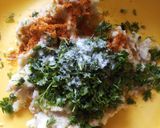 A picture of step 2 of Yam kabab.