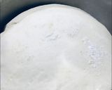 A picture of step 4 of Pizza Dough 🍕 or “Coca de Sal”!!.