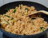 Foto langkah ke 4 dari resep Nasi Goreng Sayur.