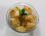 A picture of step 3 of Dry Potato Sabji.