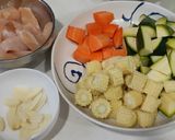 醬爆節瓜雞丁的食譜步驟1照片