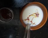 A picture of step 3 of Kesar wala Doodh.