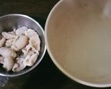 รูปขั้นตอนการทำที่ 3 ของ หนังไก่ผัดสามเกลอ,เส้นแก้ว,ผักกาดขาวผัดน้ำมันงา,ไข่ดาว - คีโต
