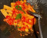 Foto langkah ke 4 dari resep Balado otak2 (tofu seafood).