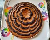 Biscuit Marble cake/ Eggless Marble cake without oven recipe step 5 photo