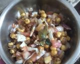 A picture of step 3 of Sattu Salad.