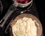 A picture of step 2 of Strip Steak & Crabmeat Mashed Potatoes with Beets.
