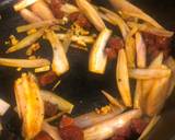 ‘’Double pork’’ in a shallot mushroom and rosemary sauce recipe step 4 photo