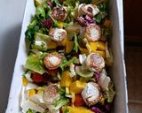 Foto del paso 6 de la receta Ensalada de Mango, Aguacate y Queso de Cabra con Vinagreta de Yogur Griego, Miel y Mostaza