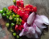 Foto langkah ke 4 dari resep Dadar Ayam Pokcoy Sambal Kecap.