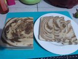 Puding santan roti tawar