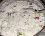 मिक्स वेज रायता (Mix veg Raita recipe in hindi) रेसिपी चरण 4 फोटो