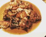Foto del paso 6 de la receta: Pollo al vino tinto