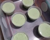 Foto langkah ke 3 dari resep Matcha Pudding.
