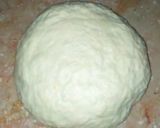 A picture of step 5 of Donuts dough.