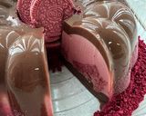 Foto langkah ke 11 dari resep Puding Choco Red Velvet Cake.