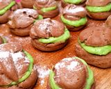 Foto langkah ke 7 dari resep 18. Soes vla pandan Ala Ogato Kitchen.