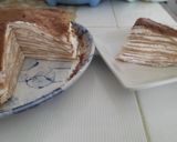 Foto langkah ke 8 dari resep Mille Crepes Milo Sederhana.