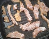 Egy finom csíkozott csirkemellfilé! recept fázis 4 fotója