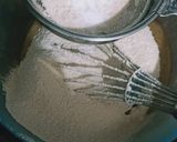A picture of step 5 of Aata jaggery cake.