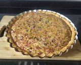 Foto del paso 6 de la receta: Tarta especial de puerros y panceta