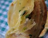 Foto langkah ke 6 dari resep Scallion pancake/pancake bawang daun.
