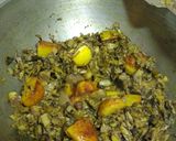 A picture of step 8 of Traditional Banana Blossom Curry.