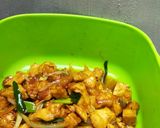 Foto langkah ke 8 dari resep Tumis ayam tempe kecap.
