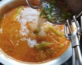 A picture of step 2 of सांबर.