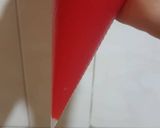 عکس مرحله 6 از دستور گاناش رنگی😍🔴💖